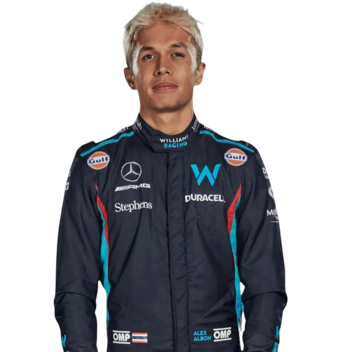 Alexander Albon 2023 Williams F1 Race Suit - Grid X Racegearss image 3