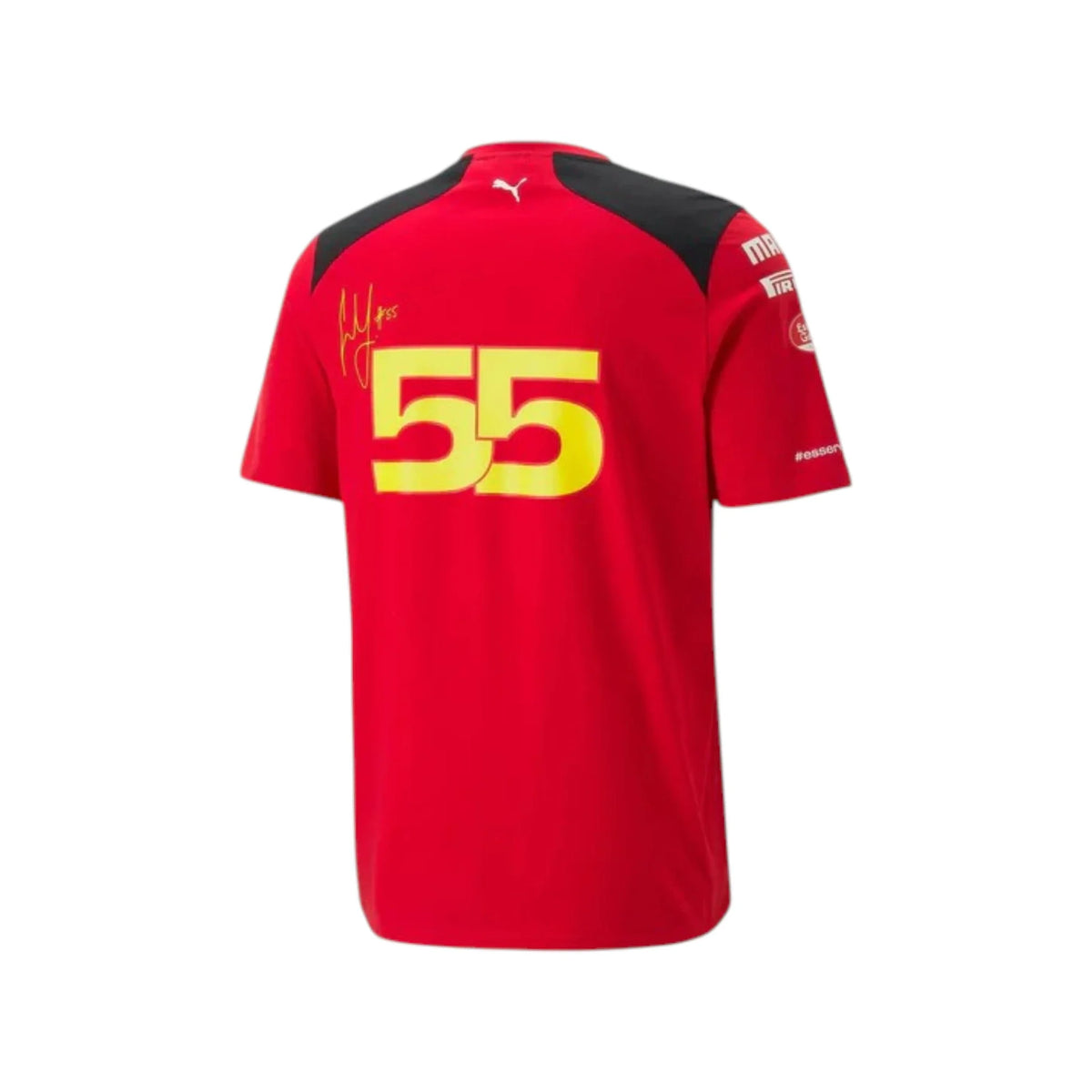 Carlos Sainz 2023 Ferrari F1 Racing Driver T-Shirt - Grid X Racegearss image 2