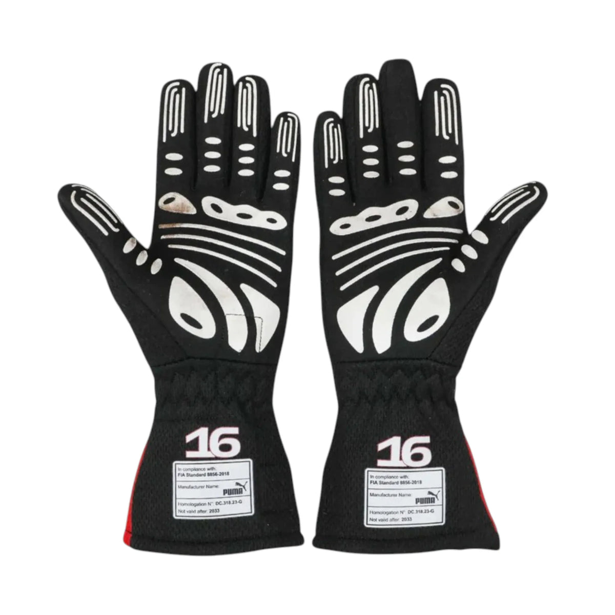 Charles Leclerc 2023 Ferrari F1 Racing Gloves - Grid X Racegearss image 2