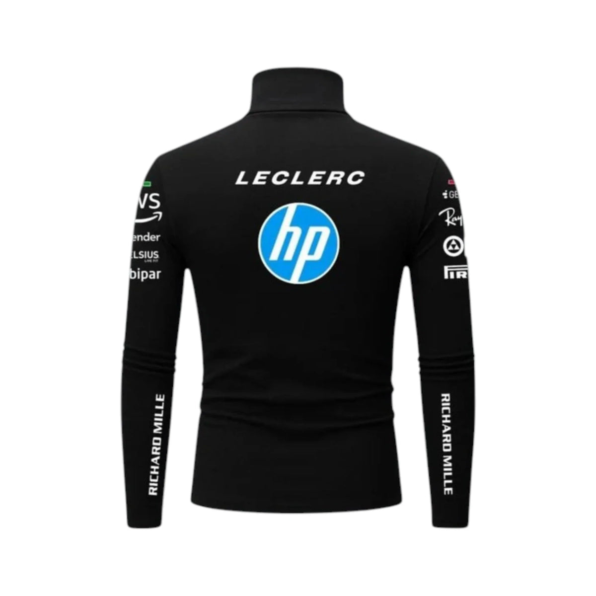 Charles Leclerc 2025 Ferrari F1 Undershirt (Black) - Grid X Racegearss image 2
