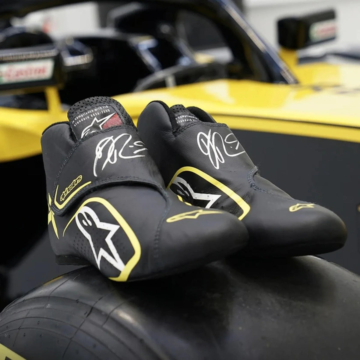 Daniel Ricciardo 2019 Renault F1 Racing Shoes - Grid X Racegearss image 4