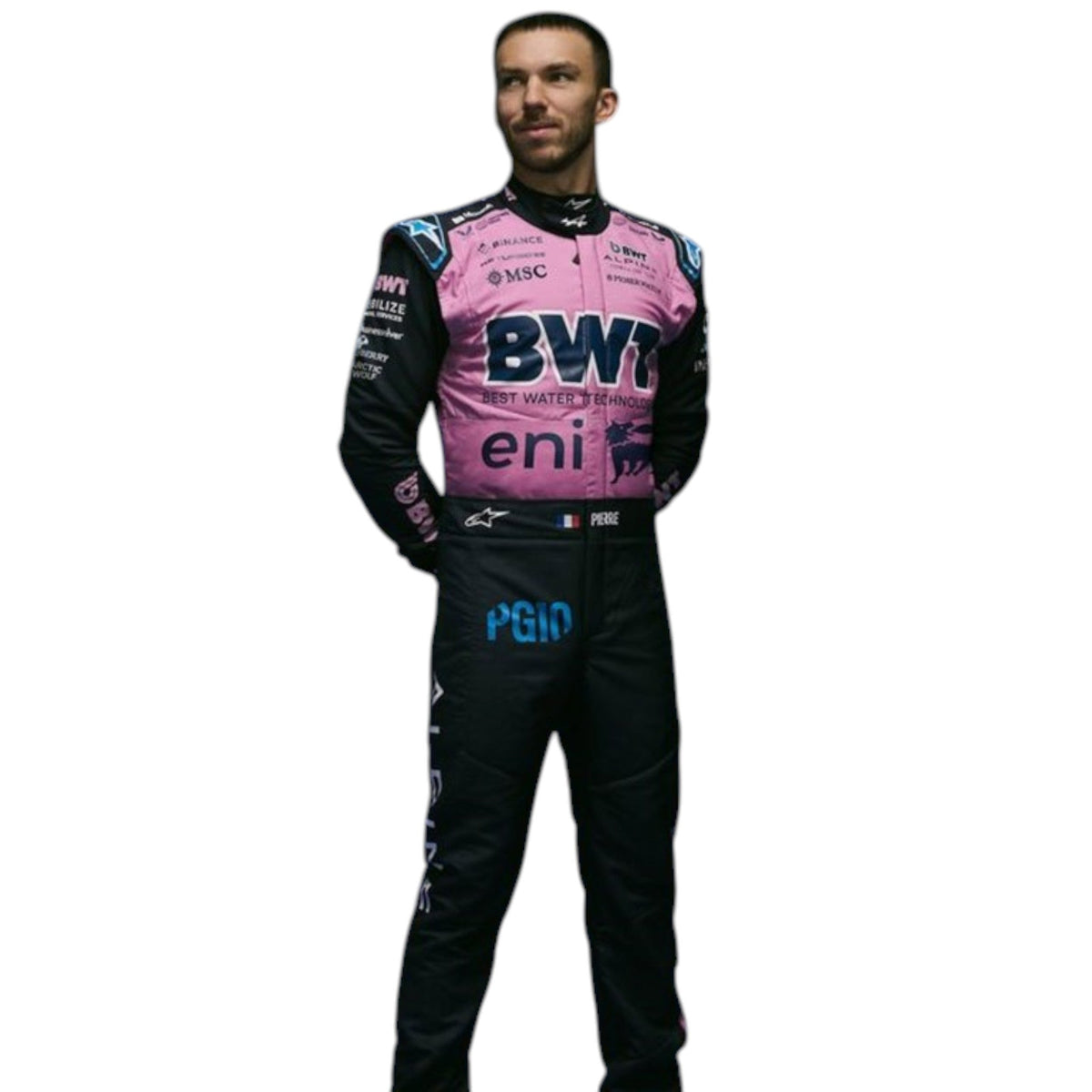 Pierre Gasly 2025 BWT Alpine F1 Race Suit - Grid X Racegearss image 2