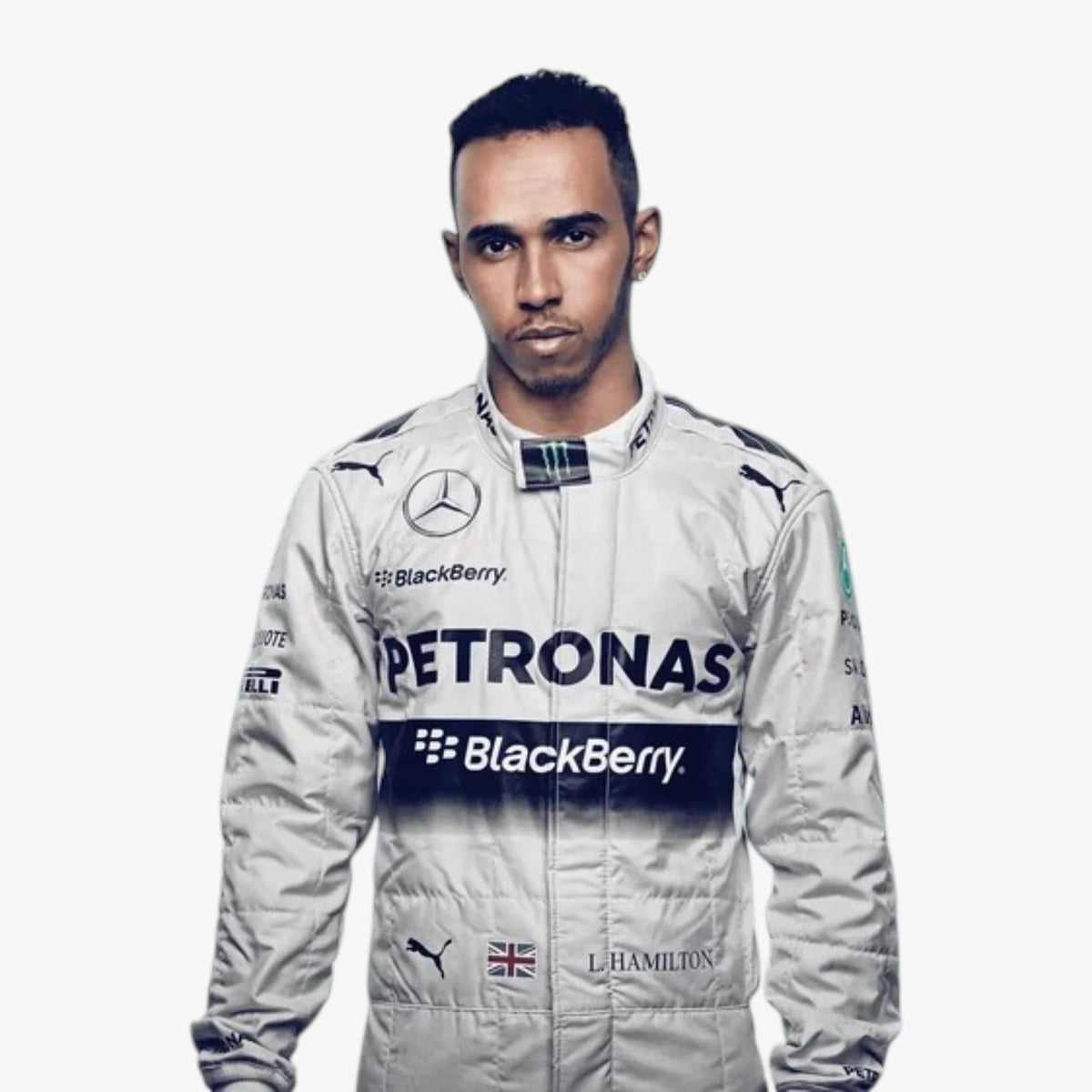 Lewis Hamilton 2015 Mercedes AMG Petronas Formula 1 Replica Race Suit