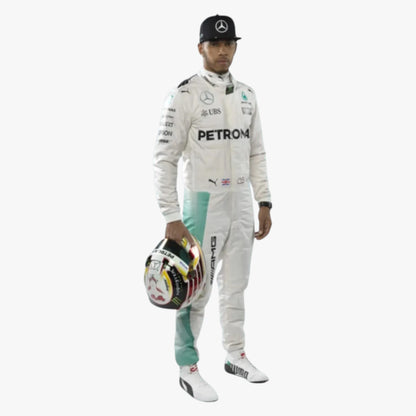 Lewis Hamilton 2016 Mercedes-Benz Formula 1 Replica Racing Race Suit