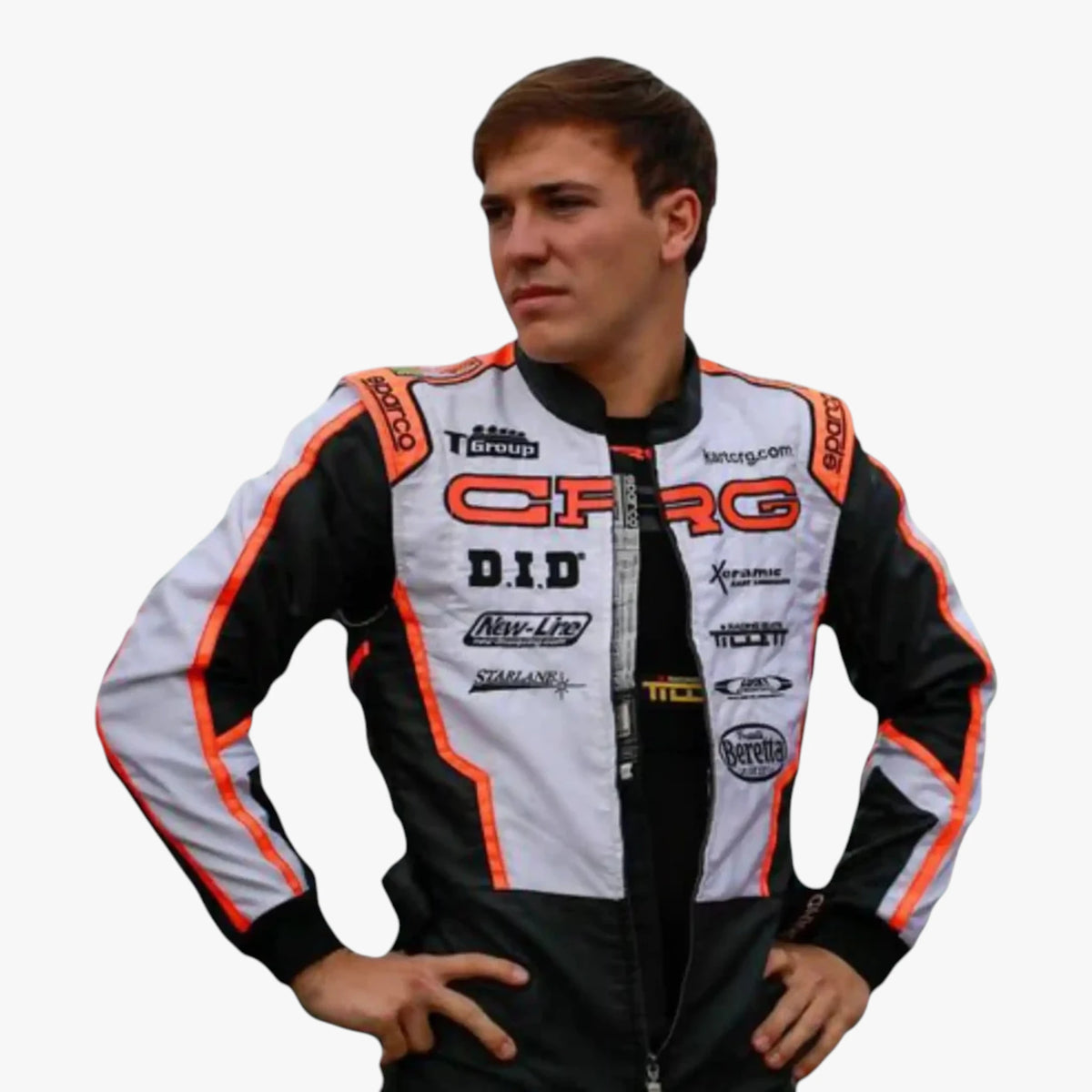 2017 CRG Go Kart Overall Sublimation Printed Replica Racing Suit