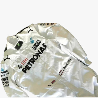 2017 Mercedes F1 Lewis Hamilton Embroidered Replica Racing Racewear