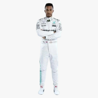 2017 Mercedes F1 Team Lewis Hamilton Replica Motorsport Suit