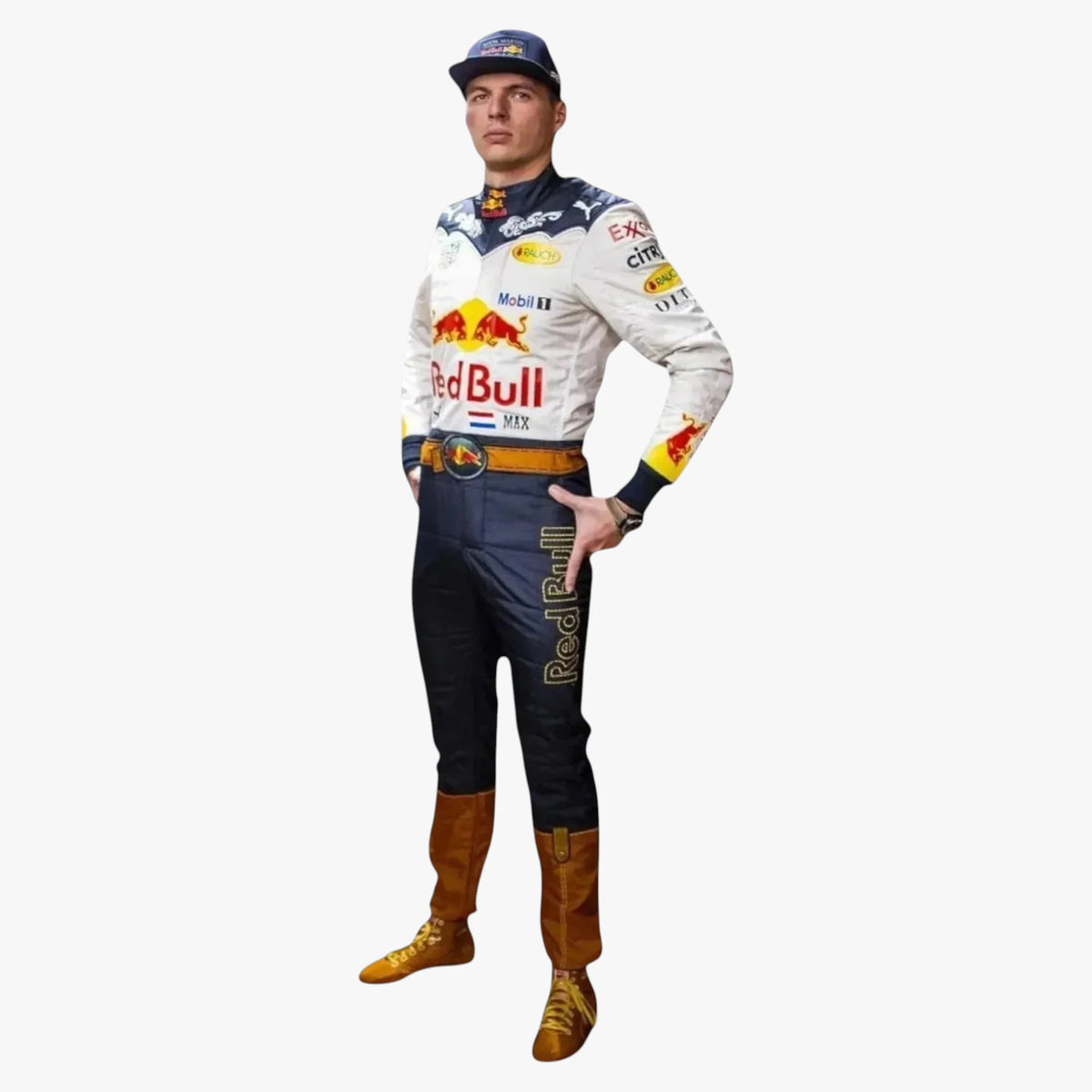 2018 Max Verstappen Red Bull Racing Cowboy Suit
