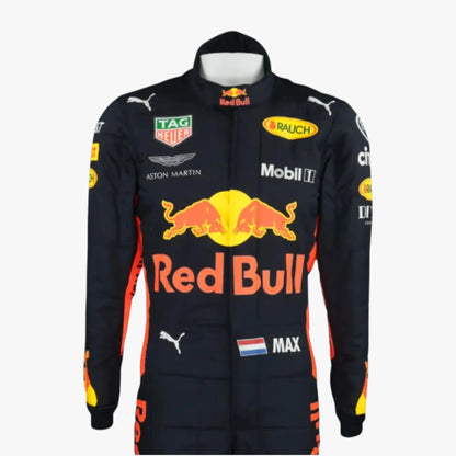 Max Verstappen Red Bull F1 Racing Suit Replica 2018