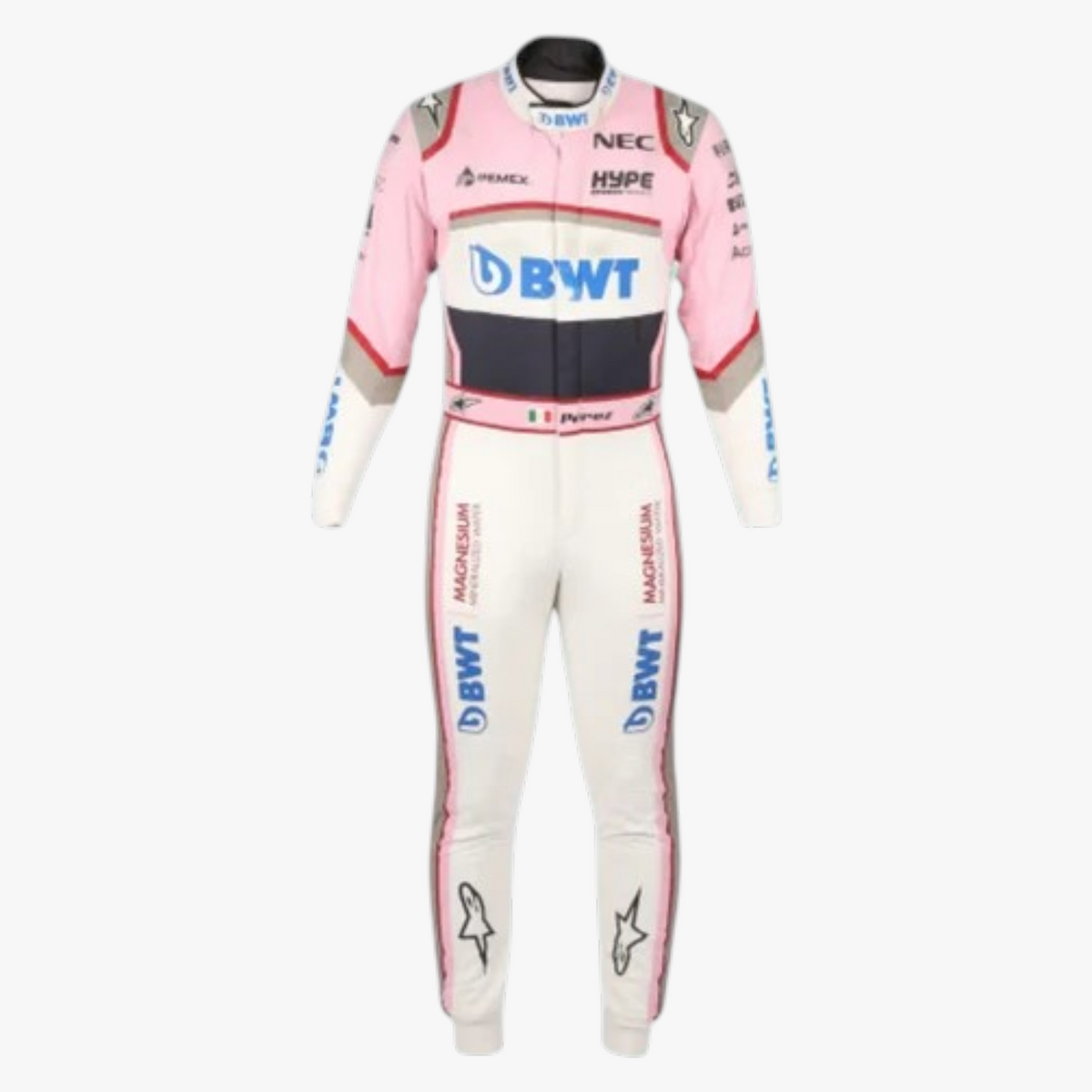 2018 Sergio Perez BWT F1 Force India Replica Racing Suit