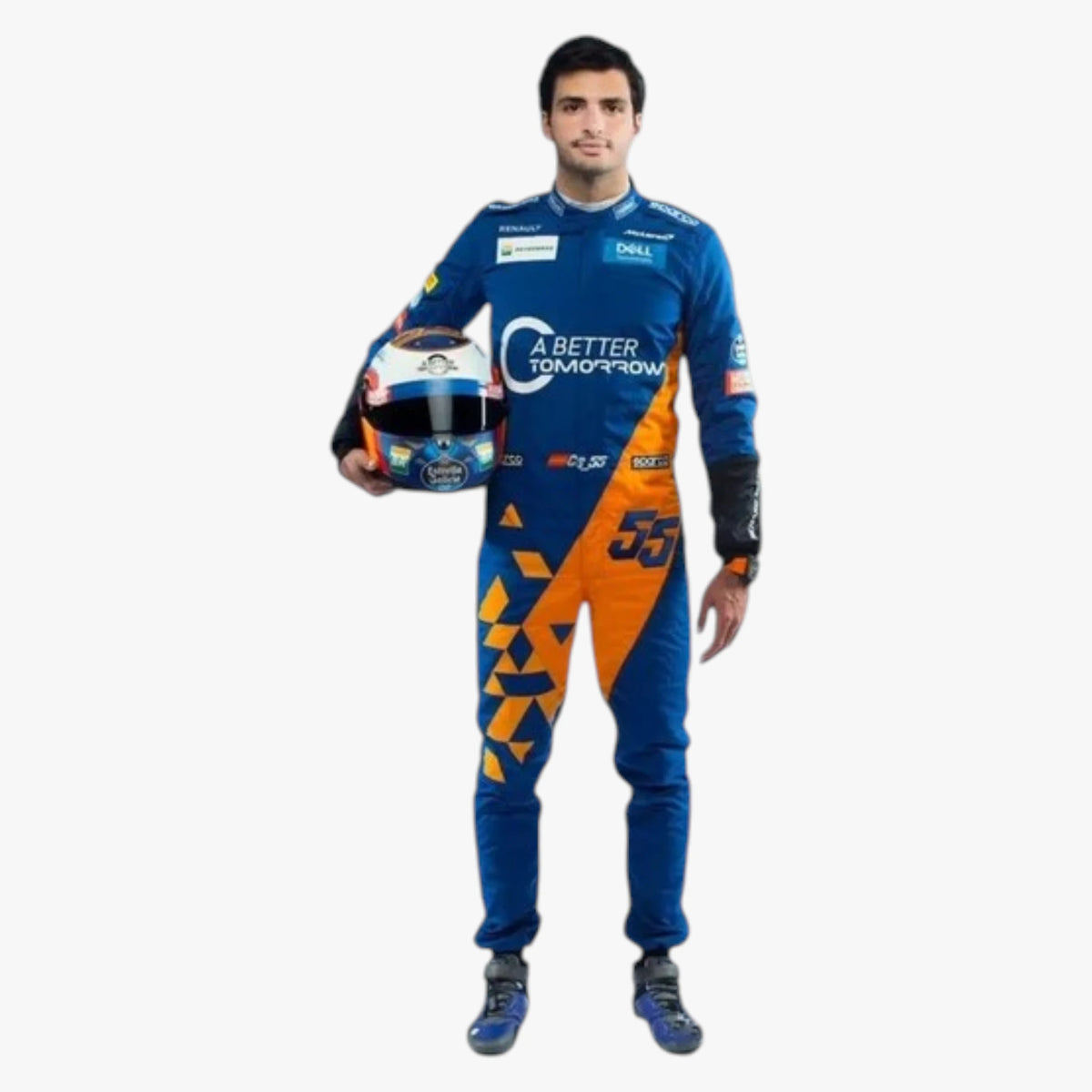 Carlos Sainz Jr McLaren 2019 F1 Replica Motorsport Racing Suit