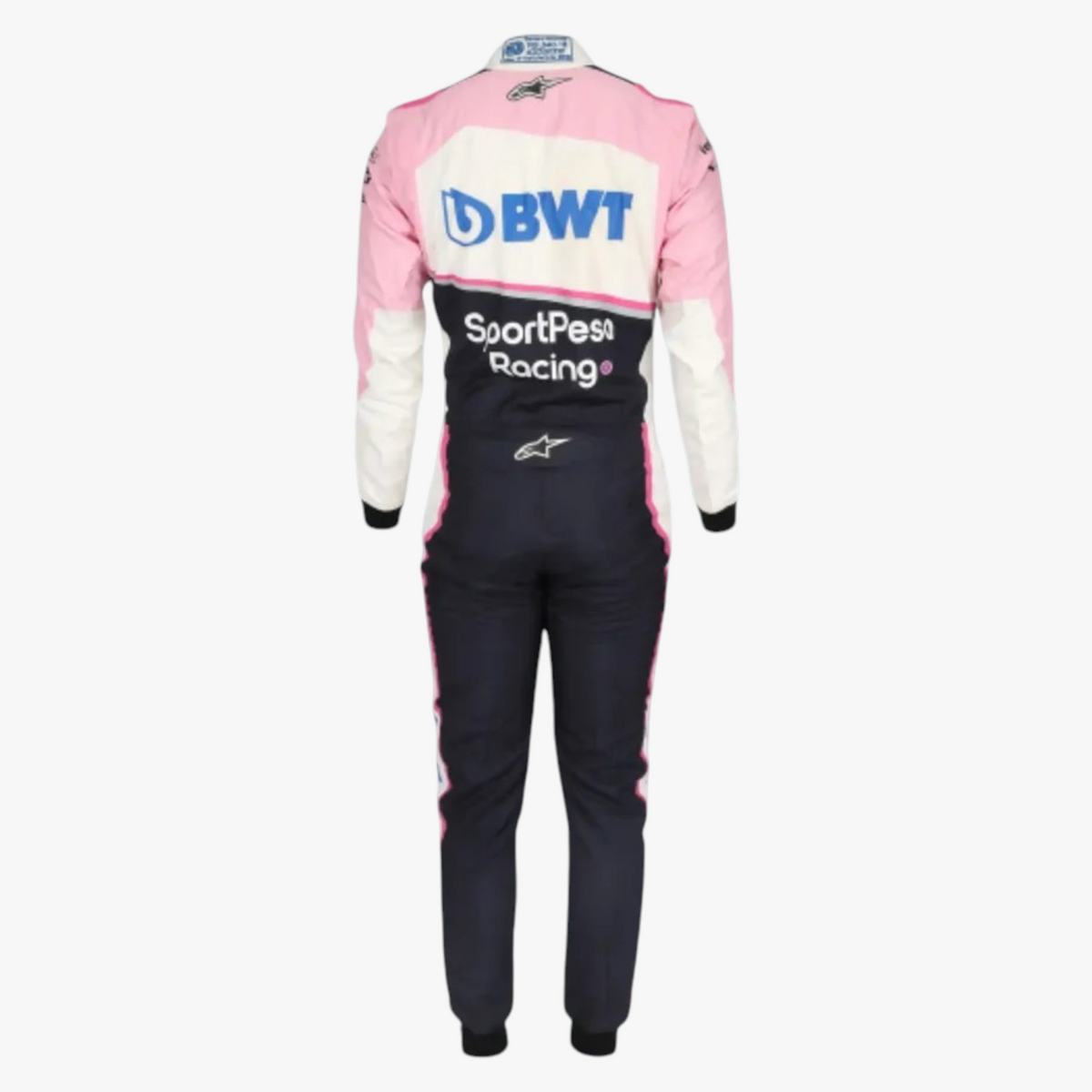 2019 Sergio Perez BWT Racing Point F1 Team Replica Race Suit
