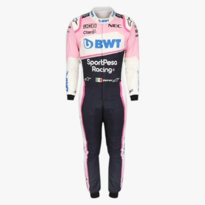 2019 Sergio Perez BWT Racing Point F1 Team Replica Race Suit