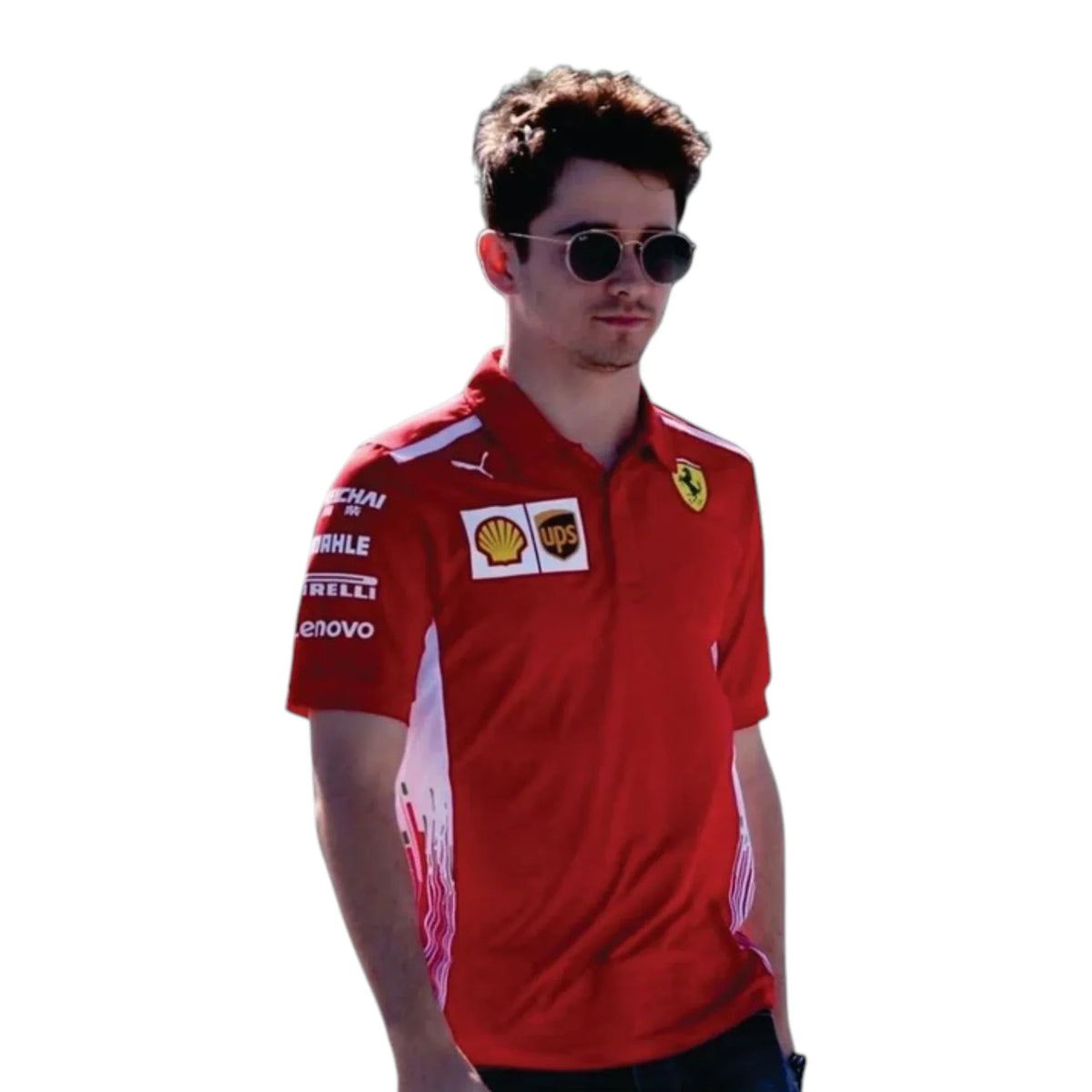 2021 Ferrari F1 Polo Shirt - Grid X Racegearss image 2