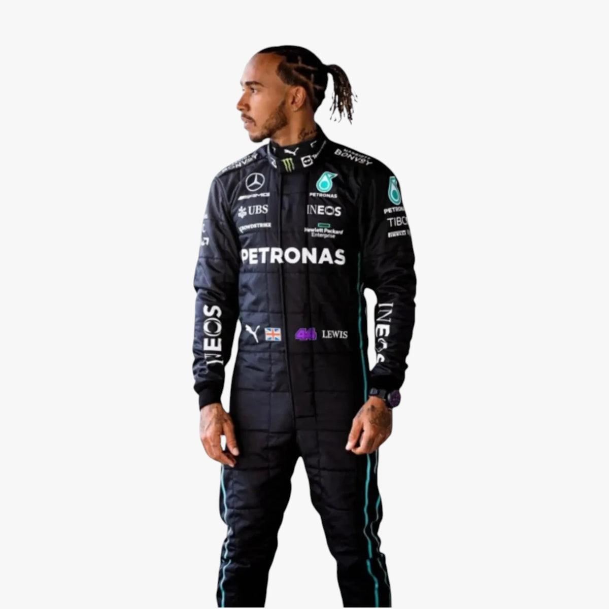 2022 Lewis Hamilton Mercedes F1 Team Replica Racing Racewear