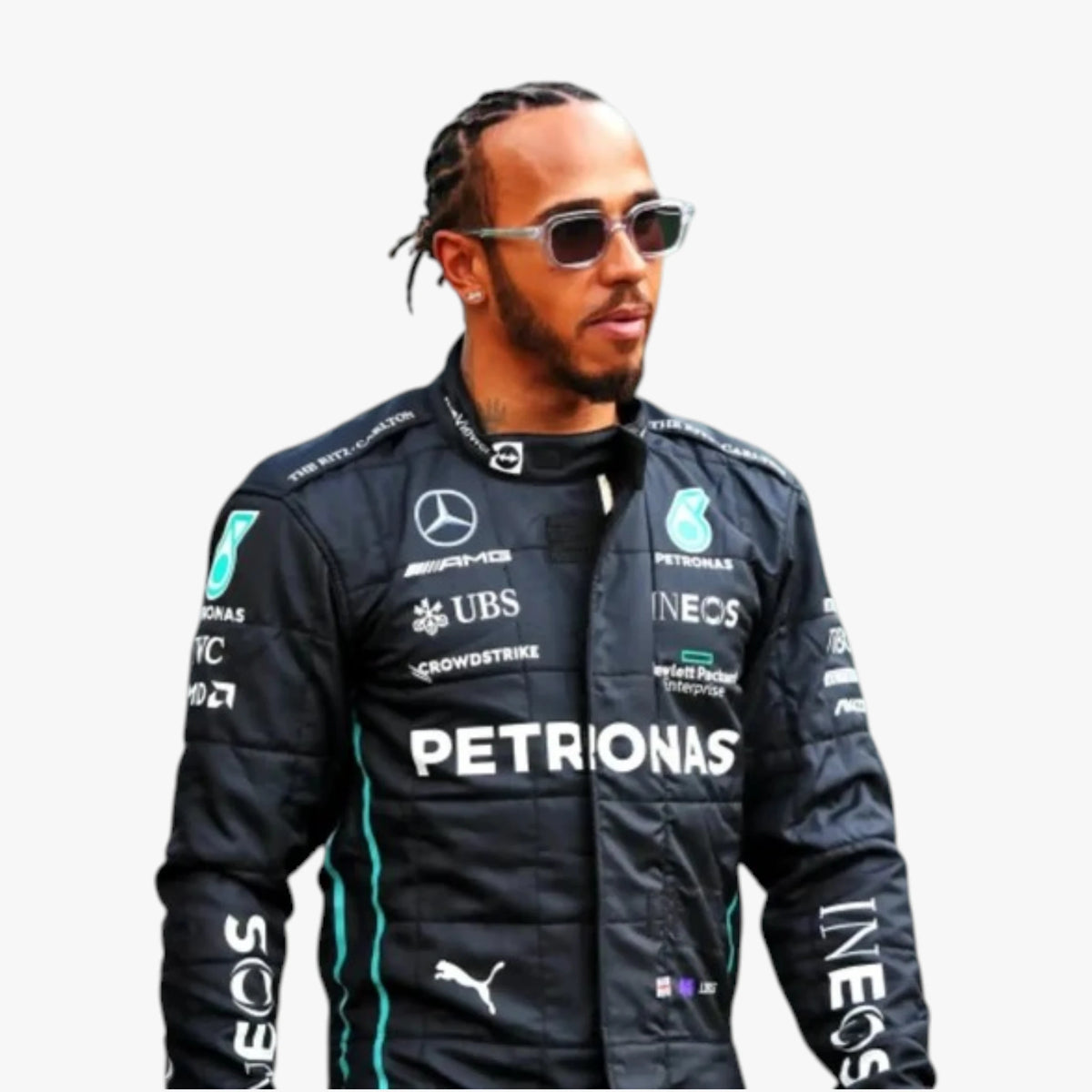 Lewis Hamilton 2022 Mercedes AMG Petronas F1 Replica Racing Suit
