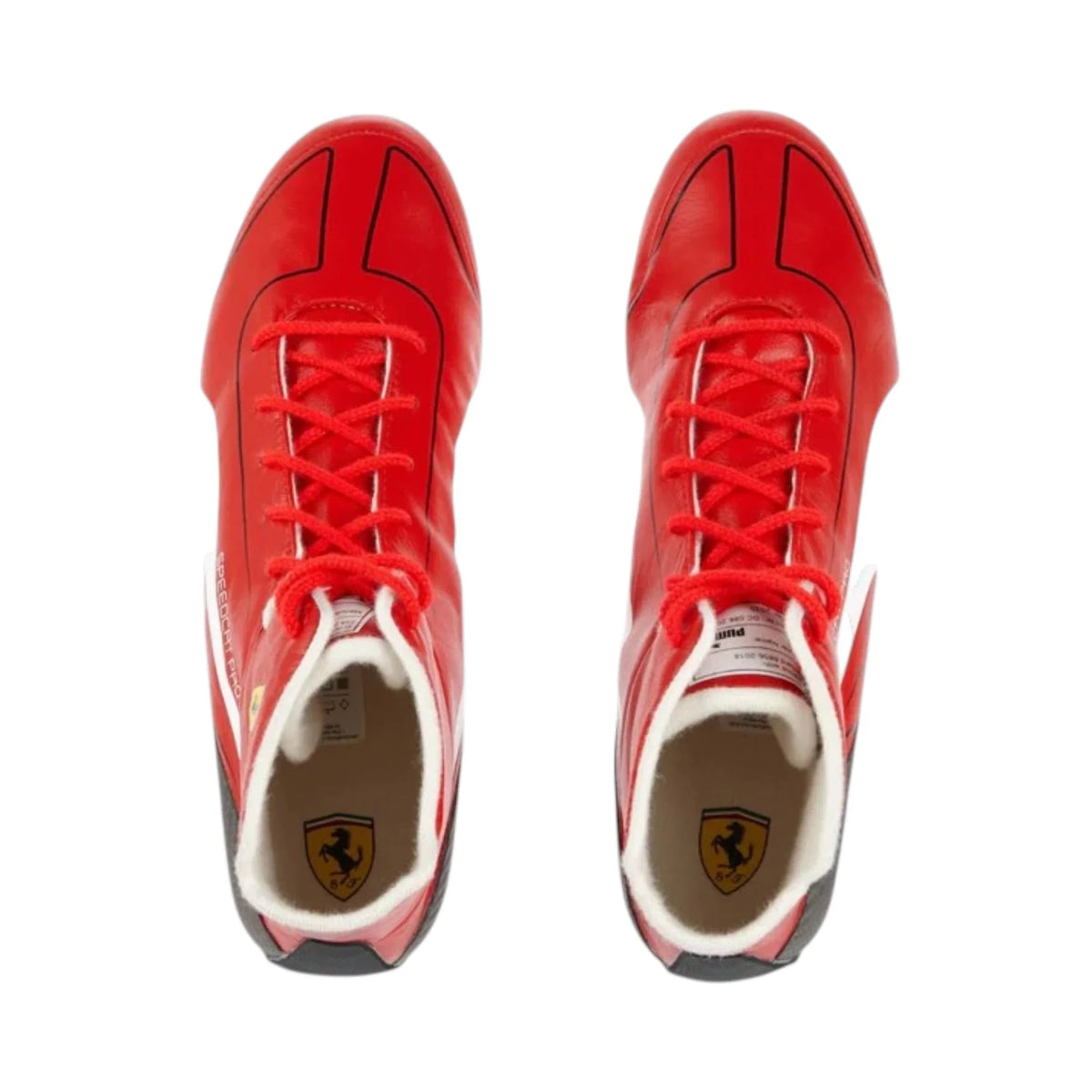 2022 Ferrari F1 Racing Shoes (Red) - Grid X Racegearss image 2