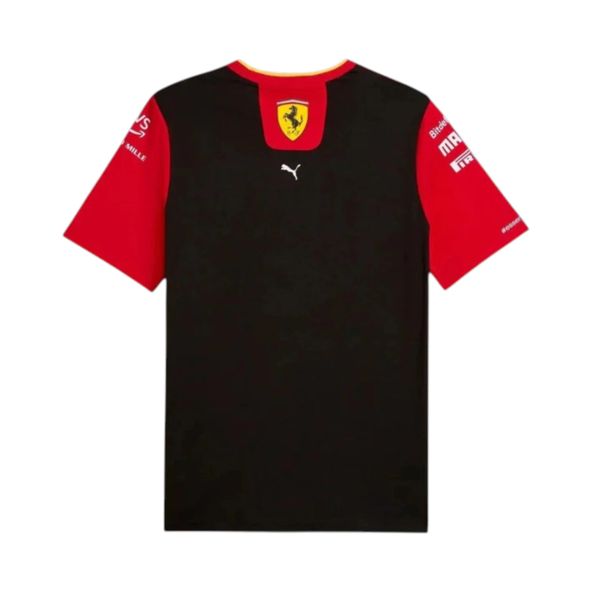 2022 Ferrari Monza GP F1 Racing T-Shirt - Grid X Racegearss image 2