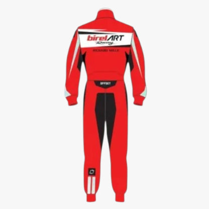 Birel ART Sublimation Printed Go Kart Racing Suit 2023