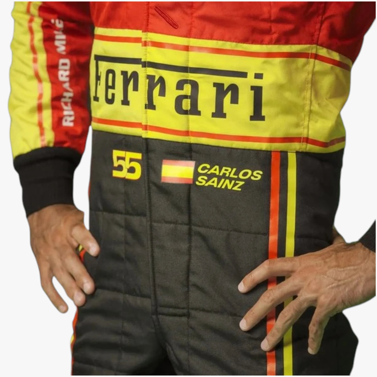 Carlos Sainz Jr 2023 Italian GP Ferrari F1 Special Edition Racing Suit