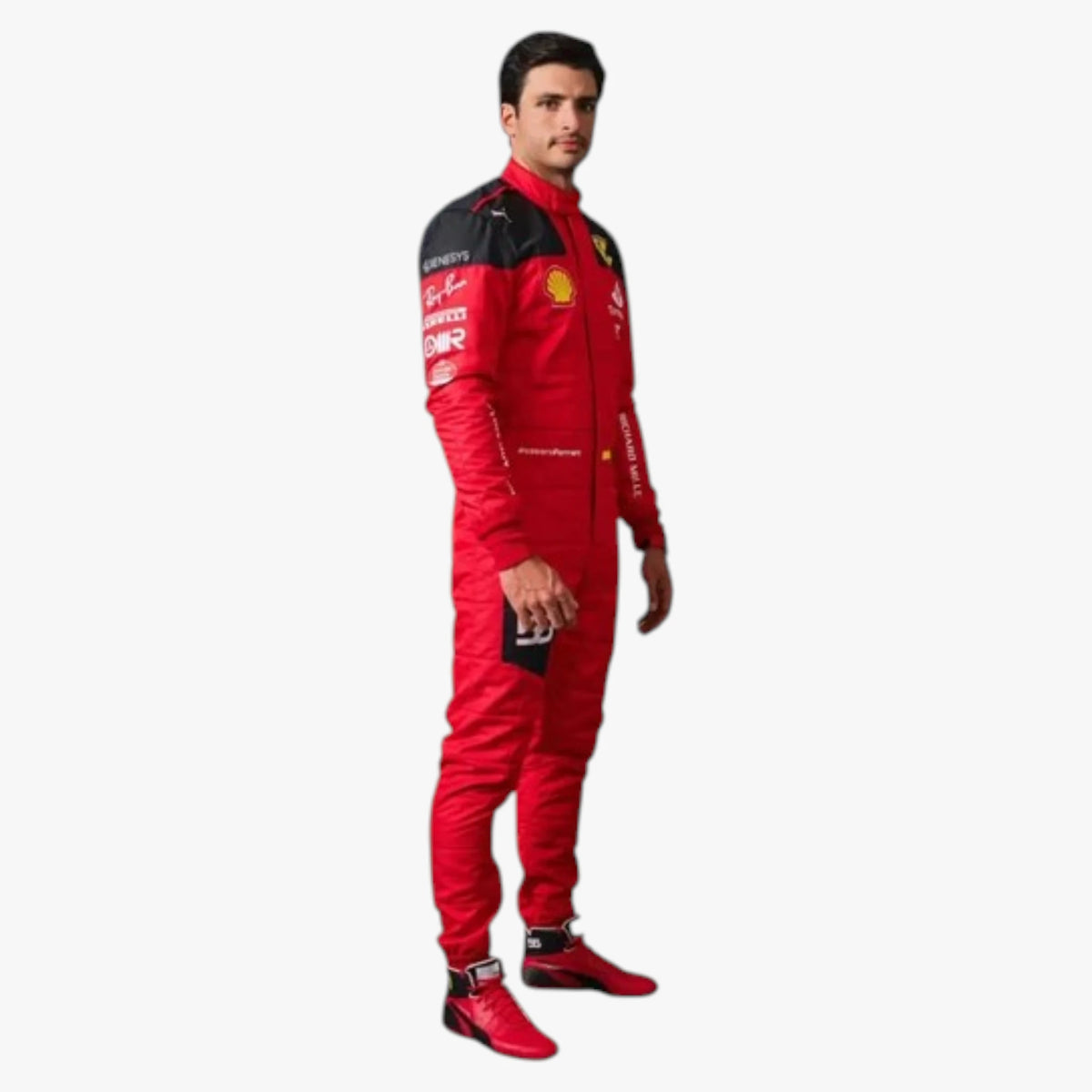 Carlos Sainz Jr 2023 Ferrari F1 Replica Racing Suit for F1 Fans