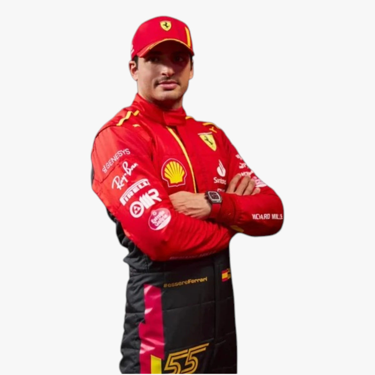 Carlos Sainz 2023 Spain Grand Prix Special Edition Ferrari F1 Suit