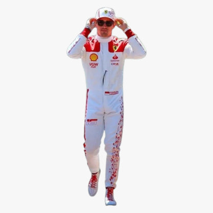 2023 Charles Leclerc Monaco Grand Prix Ferrari F1 Replica Racing Suit