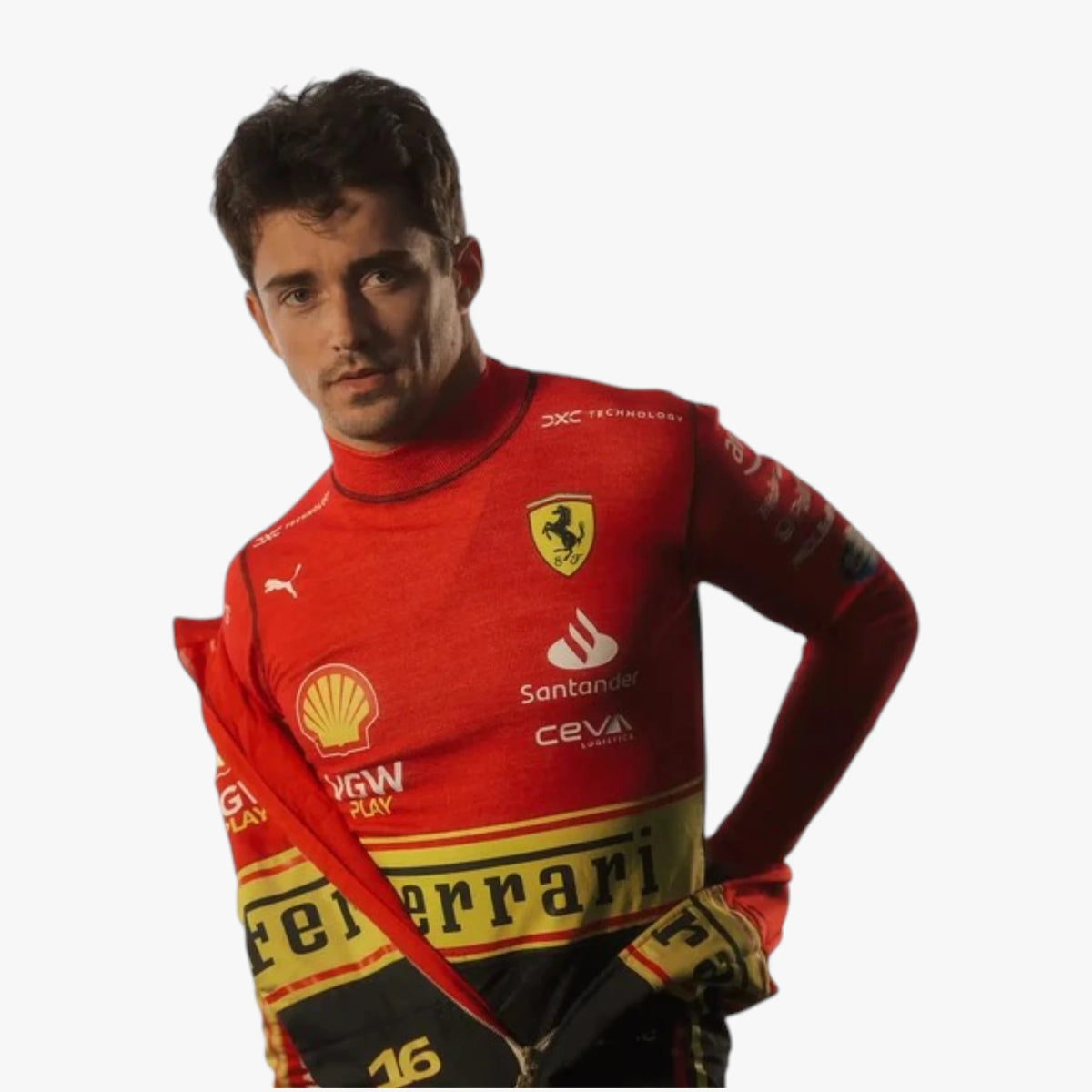 2023 Ferrari Charles Leclerc Monza GP Special Edition F1 Racing Suit