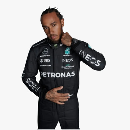 Lewis Hamilton 2023 Mercedes F1 Replica Racing Suit – Team Racewear