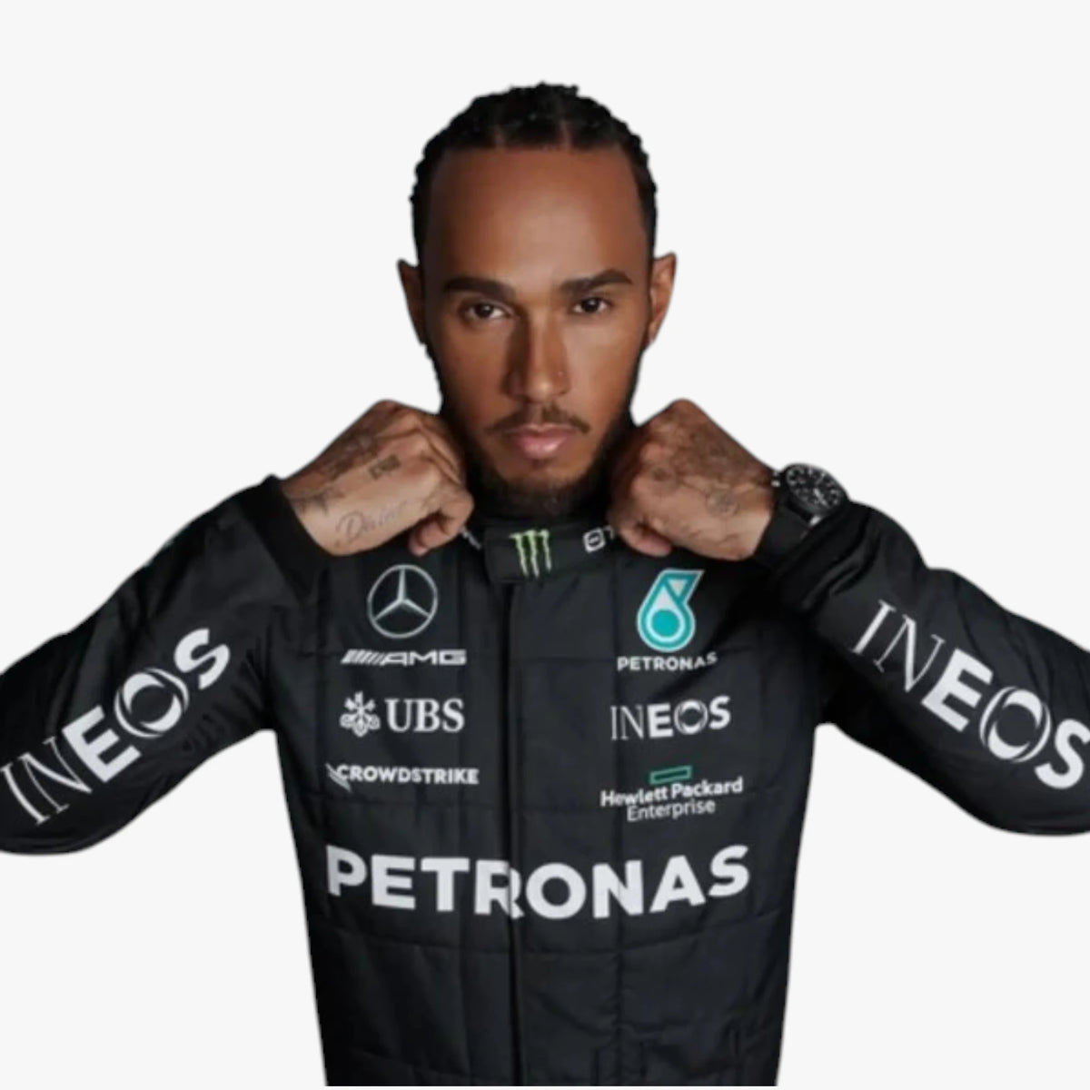 2023 Mercedes-AMG Petronas Lewis Hamilton F1 Replica Race Suit
