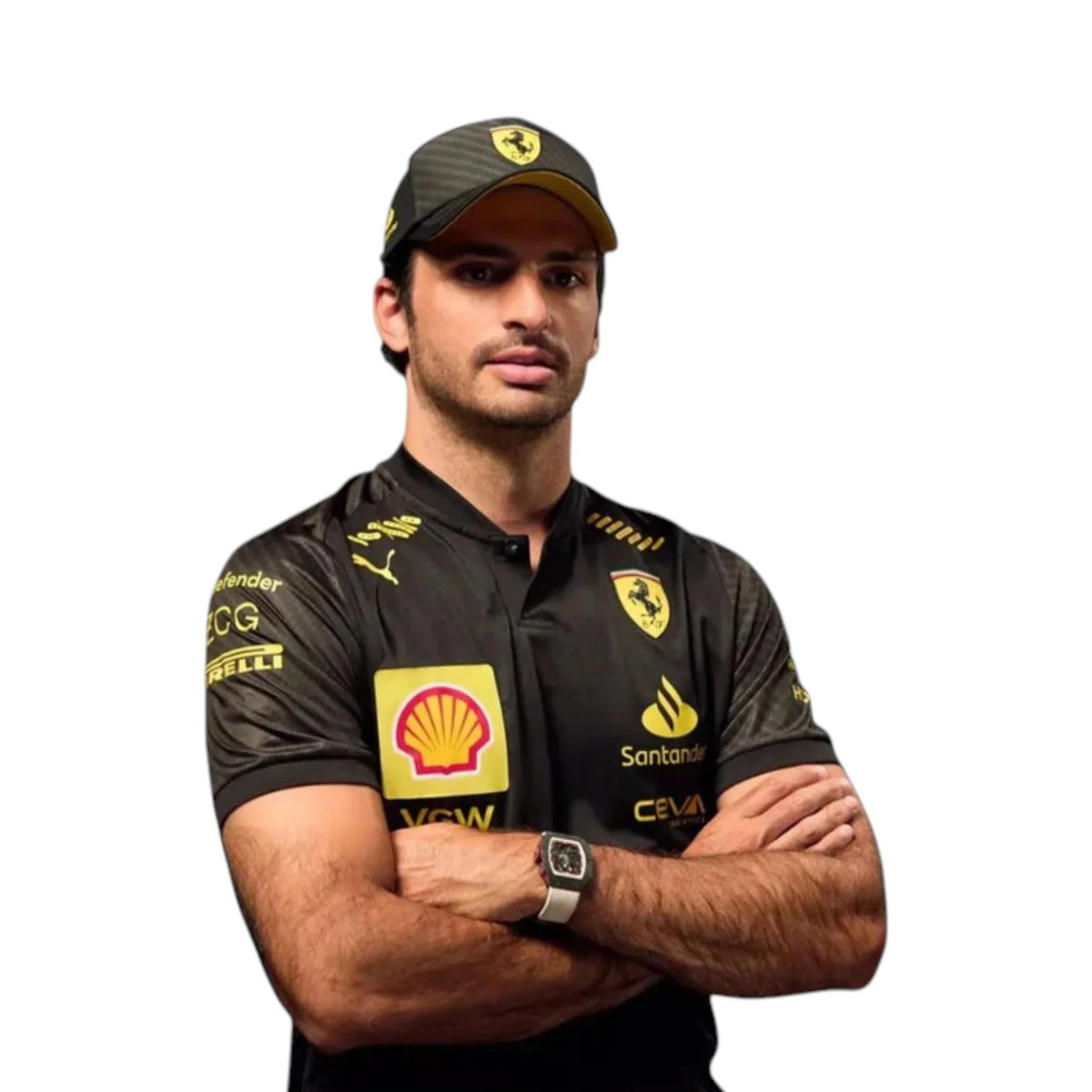 2023 Ferrari Monza GP F1 Racing T-Shirt - Grid X Racegearss image 3