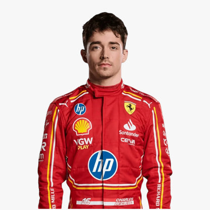 2024 Charles Leclerc Scuderia Ferrari Monaco GP F1 Replica Race Suit