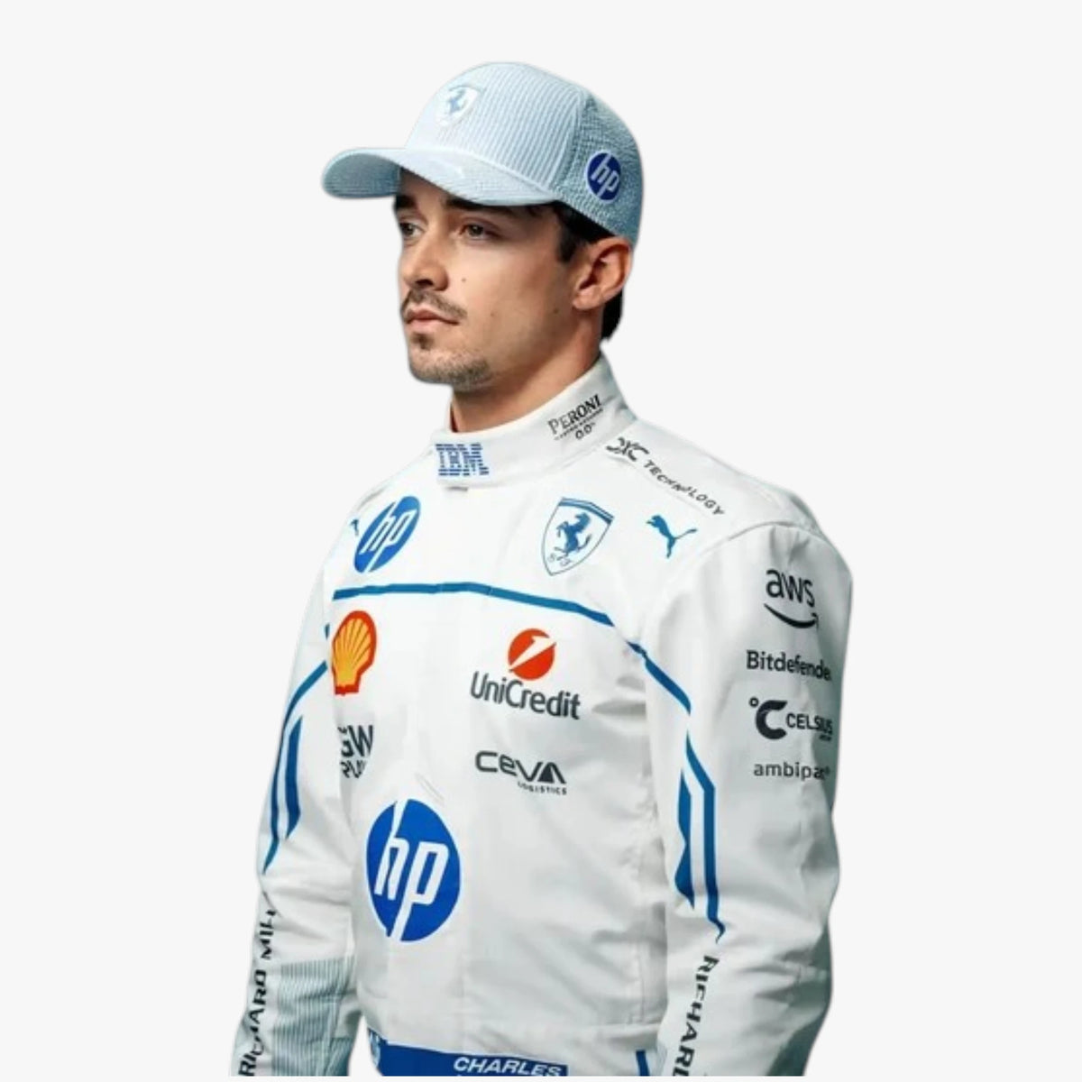 2025 Charles Leclerc Monaco GP-inspired design Scuderia Ferrari HP F1 Team-inspired styling