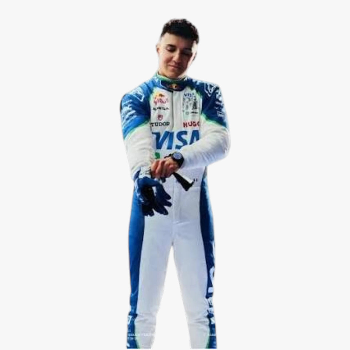 2025 Isack Hadjar Racing Bulls Formula 1 Replica Karting Suit