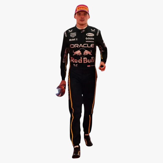 Max Verstappen Red Bull Racing 2025 Singapore Grand Prix F1 Suit
