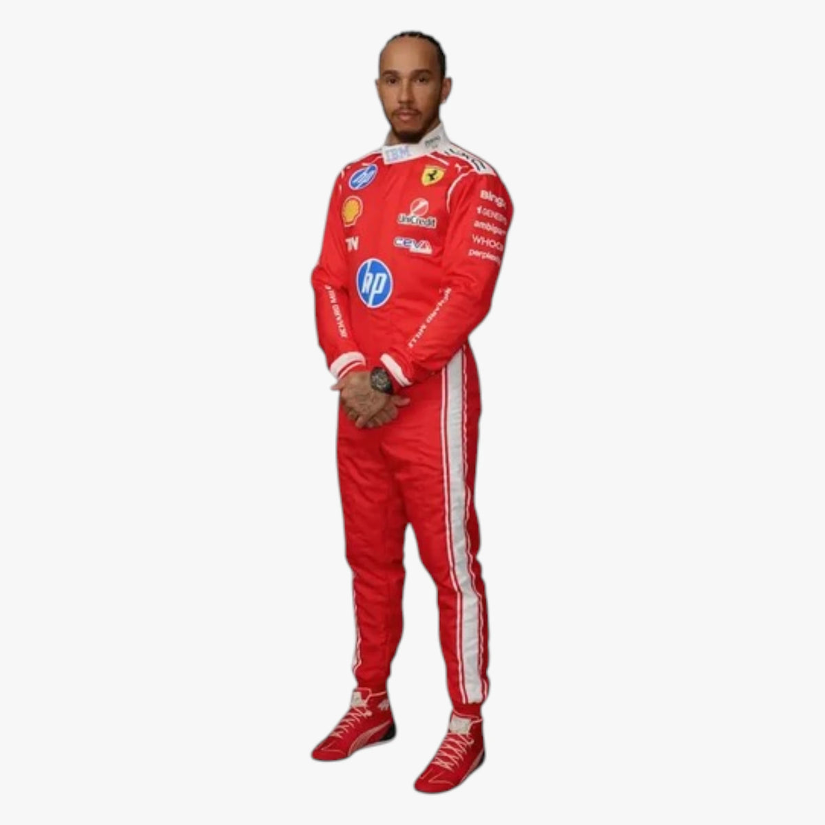 2026 Lewis Hamilton Ferrari HP F1 Motorsport Replica Racewear