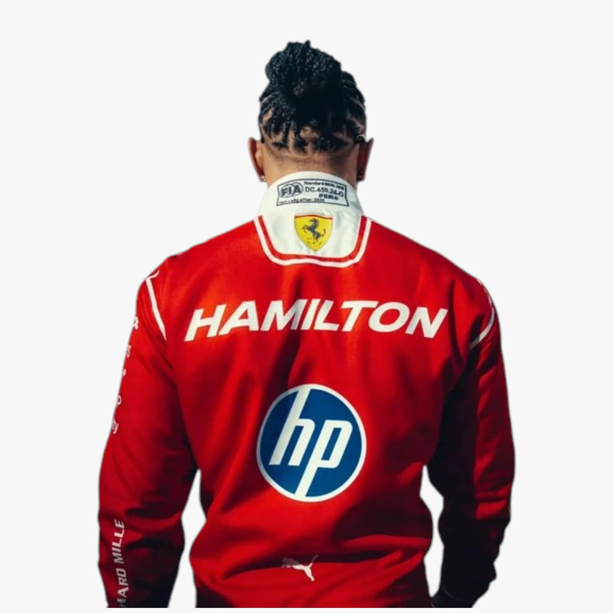 2026 Lewis Hamilton Scuderia Ferrari Formula 1 Replica Racing Suit