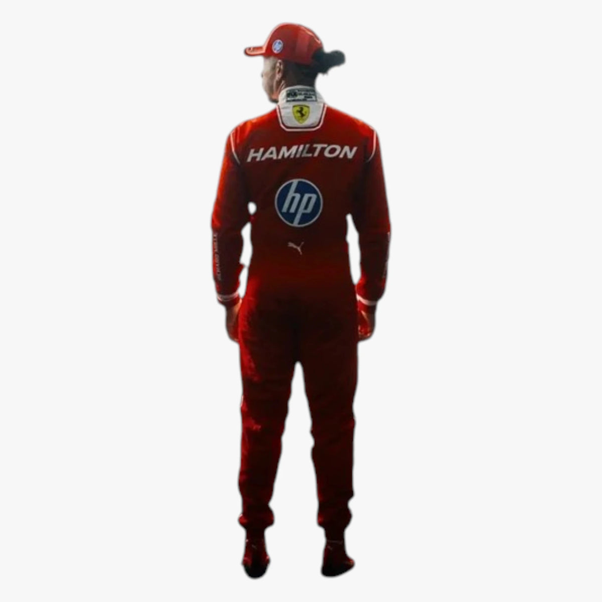 2026 Lewis Hamilton F1 Scuderia Ferrari HP Formula One Team Replica Racing Suit
