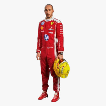 Lewis Hamilton 2026 Ferrari HP Formula One Team Replica Race Suit