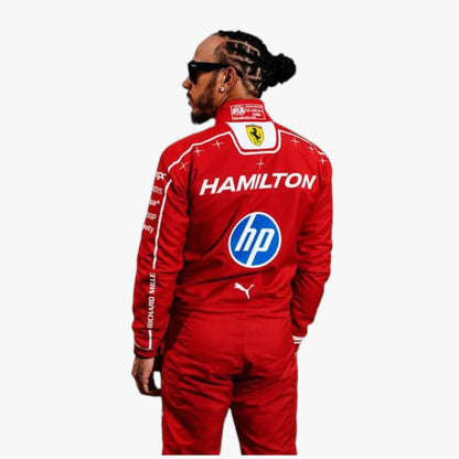 2026 Scuderia Ferrari Lewis Hamilton Italian Grand Prix Replica Racewear