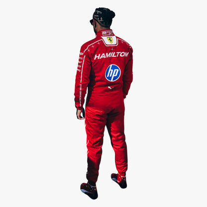 Lewis Hamilton 2026 Scuderia Ferrari 7 Stars Italian Grand Prix Race Suit