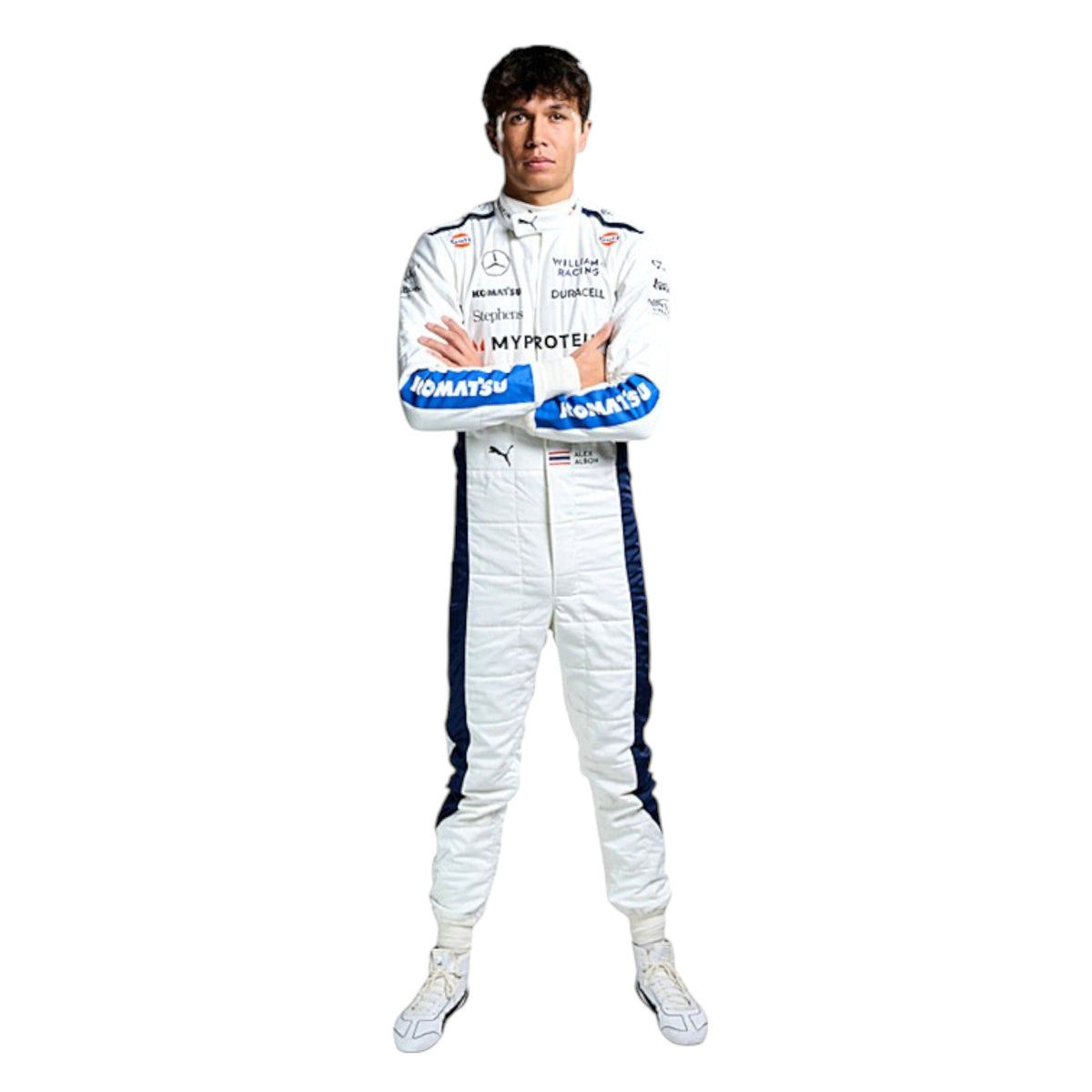 Alexander Albon 2024 Williams F1 Race Suit - Grid X Racegearss image 3