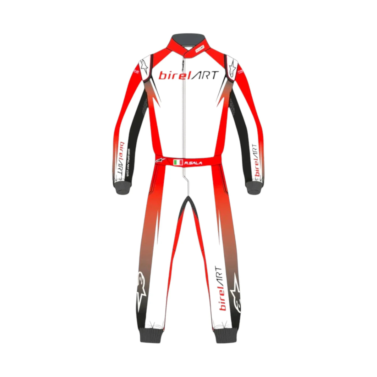 Alpinestars Birel ART Go Kart Racing Suit - Grid X Racegearss image 1