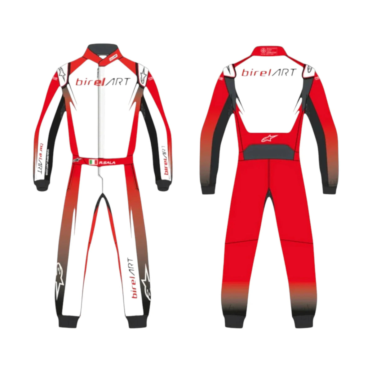 Alpinestars Birel ART Go Kart Racing Suit - Grid X Racegearss image 3