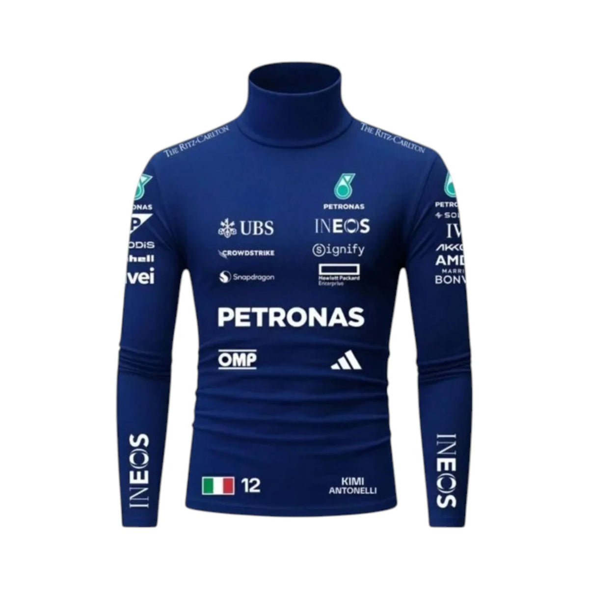 Andrea Kimi Antonelli 2026 Mercedes-AMG Petronas F1 Undershirt - Grid X Racegearss image 3