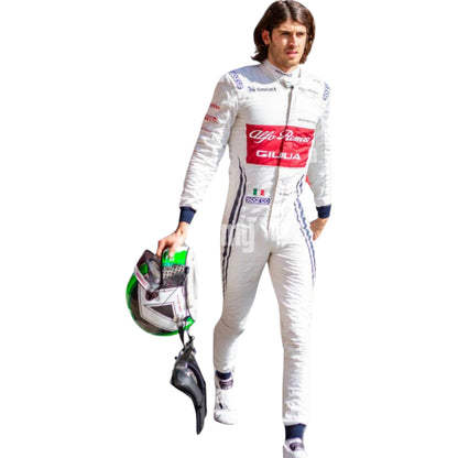Antonio Giovinazzi 2019 Alfa Romeo F1 Race Suit - Grid X Racegearss image 3
