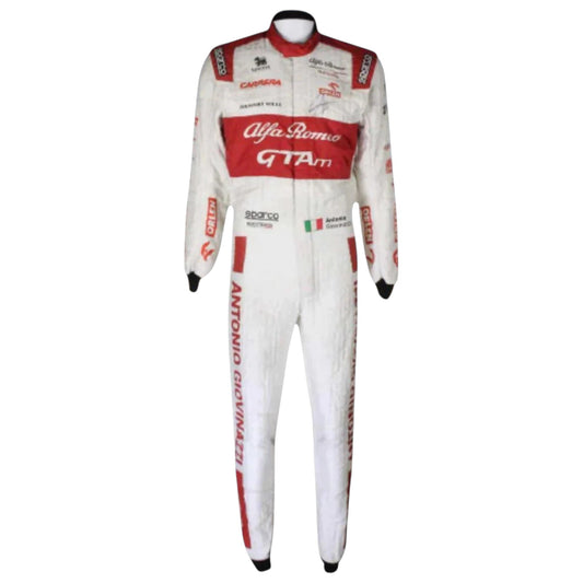 Antonio Giovinazzi 2020 Alfa Romeo F1 Race Suit - Grid X Racegearss image 1
