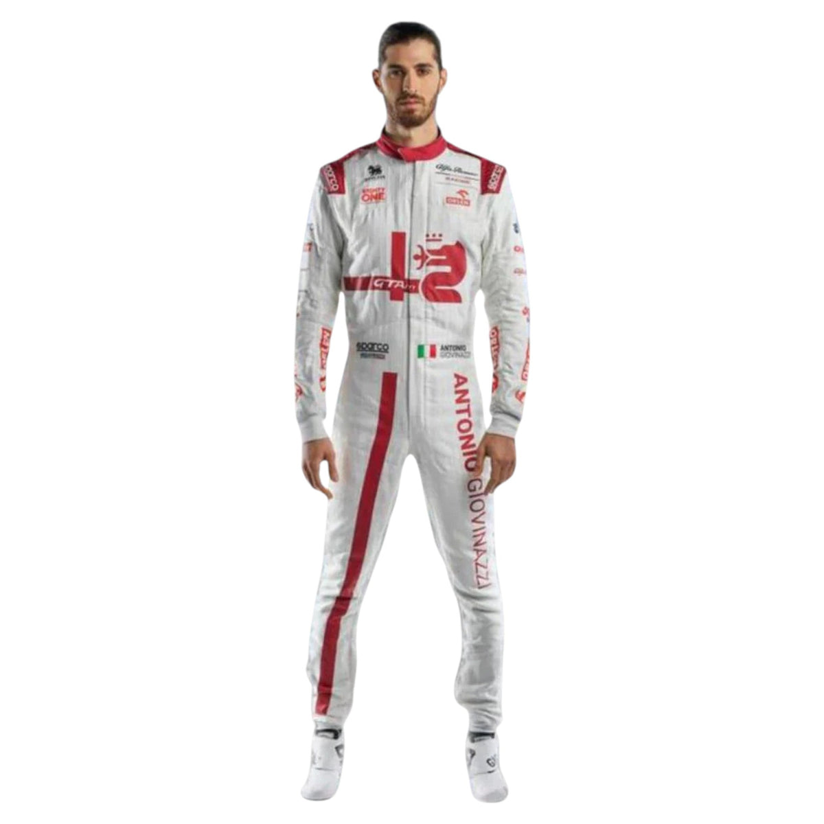 Antonio Giovinazzi 2021 Alfa Romeo F1 Race Suit - Grid X Racegearss image 1