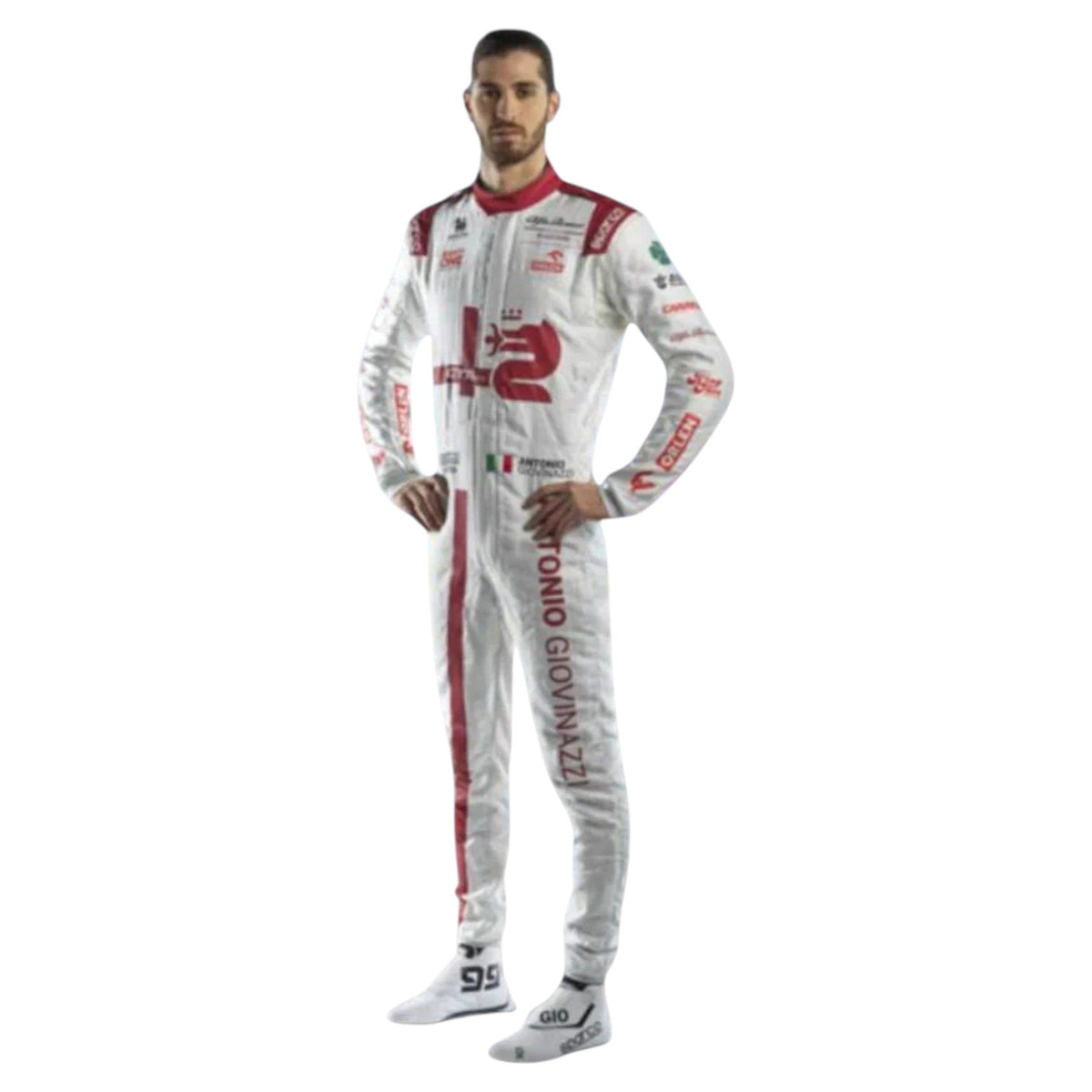 Antonio Giovinazzi 2021 Alfa Romeo F1 Race Suit - Grid X Racegearss image 3