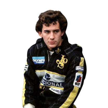 Ayrton Senna 1985 Lotus F1 Racing Suit - Grid X Racegearss image 7